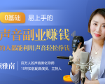 20堂好声音副业赚钱,让90%的人都能华丽转“声”,用声音轻松挣钱,月入过万。-16888副业资讯