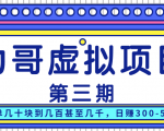 力哥实操内训虚拟项目第三期,每单几十块到几百甚至几千,日赚300-500+-16888副业资讯