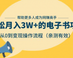 狂赚计划:轻松月入3W+的电子书项目,从0到变现操作流程,亲测有效-16888副业资讯