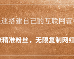 封神学员特训营:快速搭建自己的互联网营销系统,疯狂涨精准粉丝,无限复制网红流量-16888副业资讯