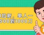 Paypal拉新赚美刀项目,单人一天利润500-1000刀【视频课程】-16888副业资讯