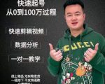 杰妮传媒·抖音快速起号核心实操课:教你新号快速起号,从0到100万过程-16888副业资讯