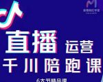 美尊-抖音直播运营千川系统课：直播​运营规划、起号、主播培养、千川投放等-16888副业资讯