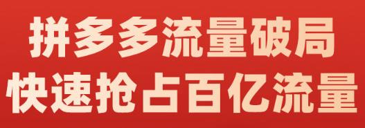 阿杰·拼多多流量破局:如何打黑标，爆款的思路，拼多多流量框架，快速抢占百亿流量-16888副业资讯
