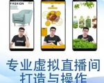 个人虚拟直播间的搭建与操作,专业虚拟直播间的打造与操作-16888副业资讯