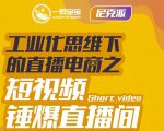 尼克派·工业化思维下的直播电商之短视频锤爆直播间,听话照做执行爆单-16888副业资讯