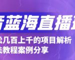 抖音最新蓝海直播玩法,3分钟赚30元,一天轻松1000+,只要你去直播就行【详细玩法教程】-16888副业资讯