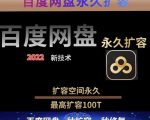 百度网盘无限扩容技术,外面卖399的,无论自己用还是用做引流都可以-16888副业资讯