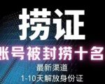 2023年最新抖音八大技术，一证多实名，秒注销，断抖破投流，永久捞证，钱包注销，跳人脸识别，蓝V多实-16888副业资讯