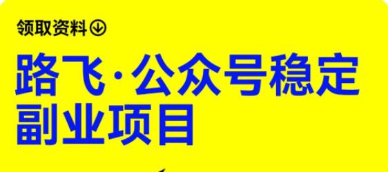 路飞·公众号稳定副业项目，你只要无脑去推广，粉丝和收入，自然就来了-16888副业资讯
