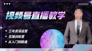 杨sir·视频号直播运营教学,视频号直播流量的底层逻辑,解决直播间没流量,不开单的窘境-16888副业资讯