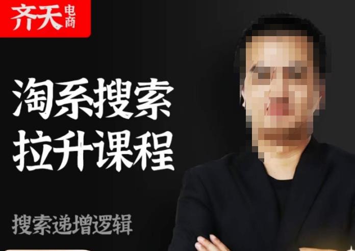 齐天电商·淘系搜索提升课程，​搜索递增标准化，动销标准化流程-16888副业资讯
