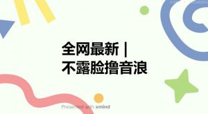 全网最新不露脸撸音浪，跑通自动化成交闭环，实现出单+收徒收益最大化【揭秘】-16888副业资讯