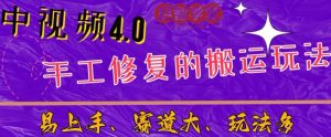 中视频4.0赛道：新手福音，一小时制作，三天过计划，7天看效果【揭秘】-16888副业资讯
