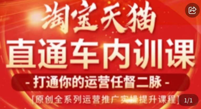天问电商·2023淘宝天猫直通车内训课，零基础学起直通车运营实操课程-16888副业资讯