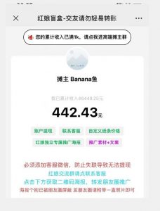 盲盒交友5.0，男粉变现实操项目，亲测变现效果极好【揭秘】-16888副业资讯