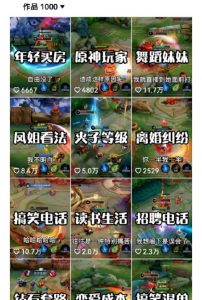 副业拆解:抖音王者荣耀游戏变现副业项目,视频版一条龙实操玩法分享给你-16888副业资讯