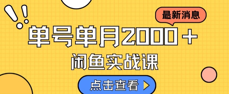 最新闲鱼日入500＋，虚拟资料变现喂饭级讲解-16888副业资讯