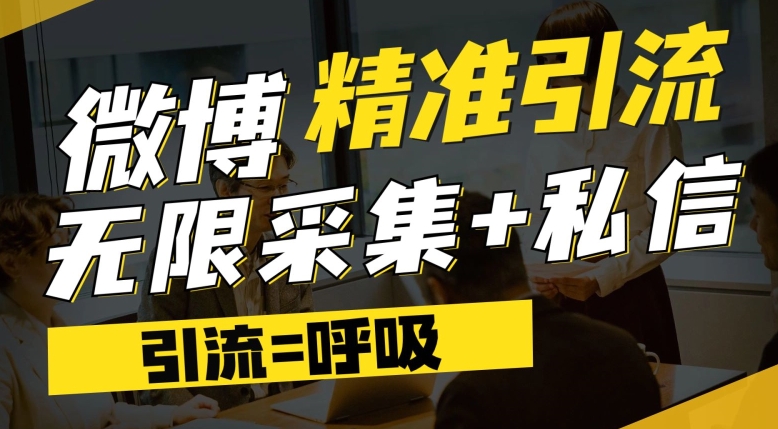 微博最新引流技术，软件提供博文评论采集+私信实现精准引流【揭秘】-16888副业资讯