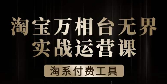 沧海·淘系万相台无界实战运营课，万相台无界实操全案例解析-16888副业资讯