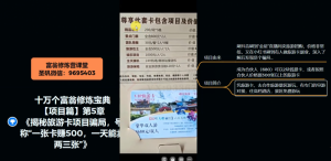 十万个富翁修炼宝典之5.揭秘旅游卡项目骗局,号称“一张卡赚500,一天能卖两三张”-16888副业资讯