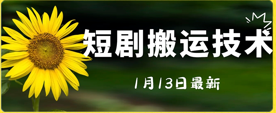 最新短剧搬运技术，电脑手机都可以操作，不限制机型-16888副业资讯