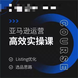 亚马逊运营高效实操课，Listing优化，选品思路-16888副业资讯