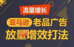 流量增长 亚马逊老品广告放量增效打法，短期内广告销量翻倍-16888副业资讯