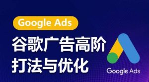 谷歌广告高阶打法与优化,凝结行业精华的谷歌广告体系课程,带你抓住流量红利,最大化ROI-16888副业资讯