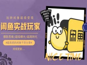 手把手教你0到1系统玩转闲鱼变现，爆款思维/超级曝光/超高转化-16888副业资讯