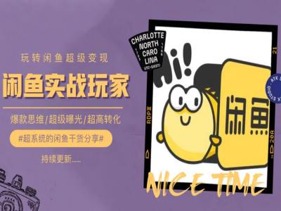 手把手教你0到1系统玩转闲鱼变现，爆款思维/超级曝光/超高转化-16888副业资讯