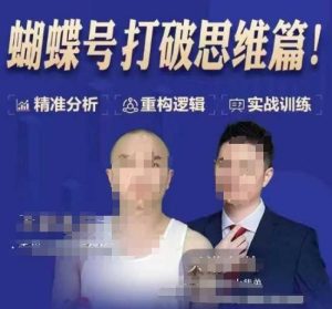 天诺老吴蝴蝶号50节线上课,蝴蝶号打破思维篇-16888副业资讯