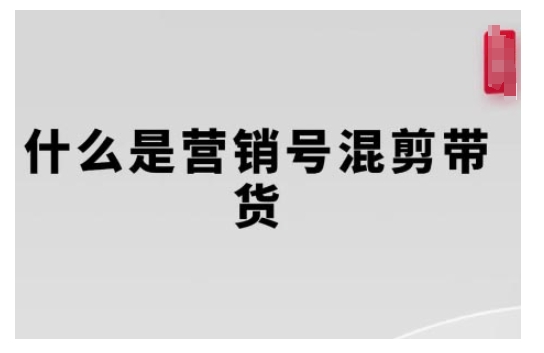 营销号混剪带货，从内容创作到流量变现的全流程，教你用营销号形式做混剪带货-16888副业资讯