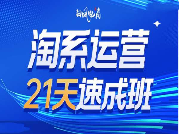 淘系运营21天速成班35期，年前最后一波和2025方向-16888副业资讯
