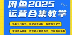 2025闲鱼电商运营全集,2025最新咸鱼玩法-16888副业资讯