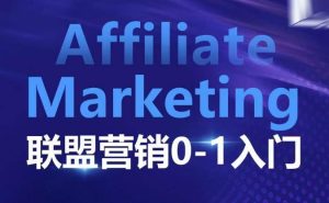 ​​​​​​Affiliate Marketing联盟营销0-1入门，联盟营销基本逻辑 联盟平台逻辑及联盟客逻辑全面详解-16888副业资讯