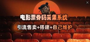 电影票券码采集系统_从商户放单转型做抢单达人-16888副业资讯