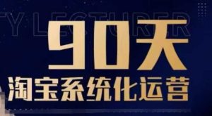 90天淘宝系统化运营，从入门到精通-16888副业资讯