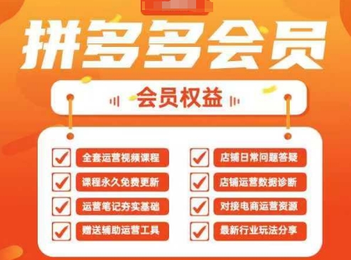 2025拼多多运营实战课，40节全流程教学，覆盖拼多多运营全链路-16888副业资讯