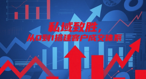 私域致胜，从0到1搭建客户成交体系-16888副业资讯