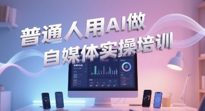 普通一个人用AI做自媒体，助你轻松开启AI自媒体创作之路-16888副业资讯