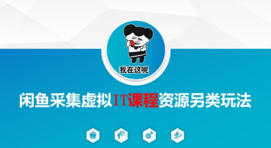 闲鱼采集虚拟IT课程资源另类玩法，干货满满-16888副业资讯