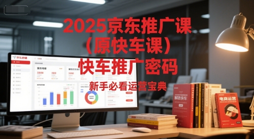 2025京东推广课（原快车课）解锁京东快车推广密码，新手必看运营宝典-16888副业资讯