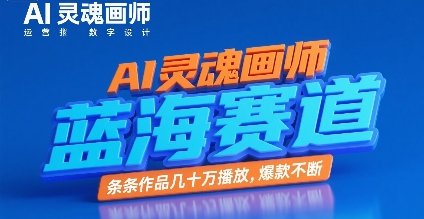 AI灵魂画师，蓝海赛道，条条作品几十W播放，爆款不断-16888副业资讯
