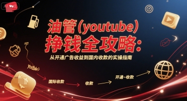 油管(youtube)挣钱全攻略：从开通广告收益到国内收款的实操指南-16888副业资讯
