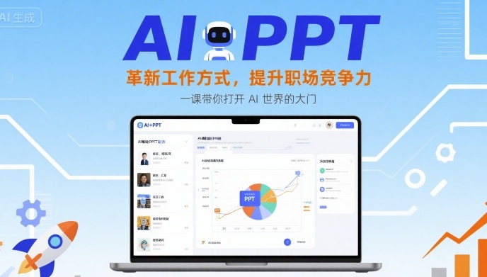 AI+PPT：革新工作方式，提升职场竞争力，一课带你打开 AI 世界的大门-16888副业资讯