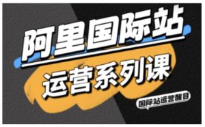 阿里国际站运营系列课,涵盖精准引流、直通车与全站推实战SOP,搭配AI效率工具包与高阶增长玩法-16888副业资讯