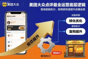 美团大众点评最全运营底层逻辑,落地就能执行,助商家快速提升店铺业绩-16888副业资讯