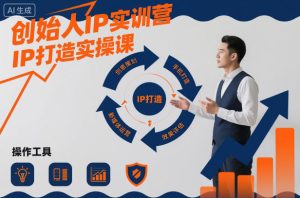 创始人IP实训营,IP打造实操课-16888副业资讯