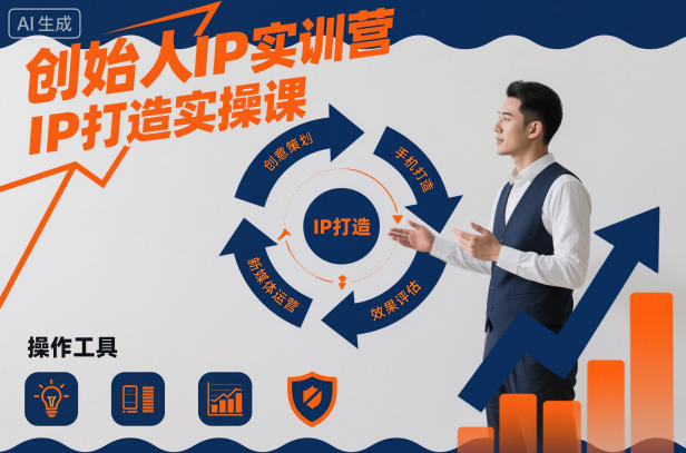 创始人IP实训营，IP打造实操课-16888副业资讯